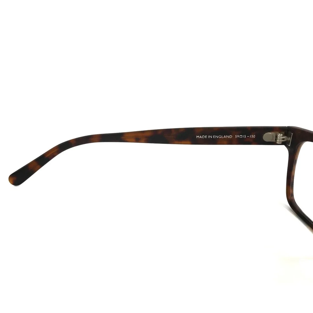 Catch London Eyeglasses Frames Dover Brown-57 Tortoise Rectangle 59-15-150